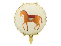 Standard Horse Brown Nature 45 cm folijski balon 
