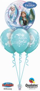 Helijski buket Bubble baloni Frozen