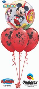 Helijski buket Bubble baloni Mickey & Friends