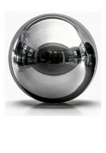 PVC ball silver 100cm