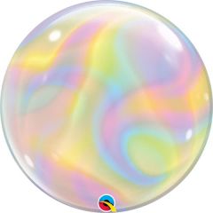 Bubble  Iriscident Swirls pvc balon