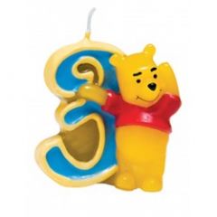Winnie Pooh svijeća broj 3