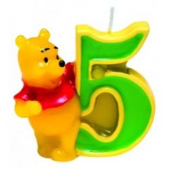 Winnie Pooh svijeća broj 5