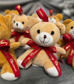 Medvjedić Merry Christmas 14x14 cm