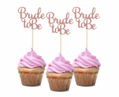 Btide to Be picks Rose Gold ukras na štapiću