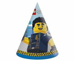 Lego City Paper Hats