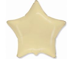 Standard Zvijezda Satin Cream folijski balon