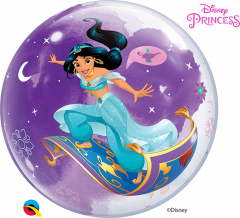 Bubble Princess Jasmine pvc balon